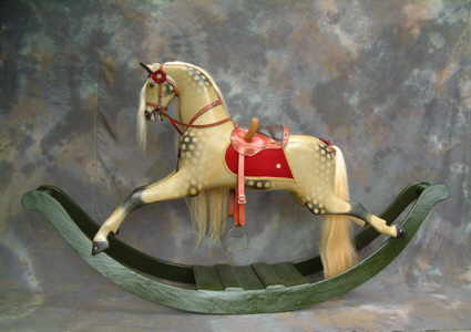 rocking horse attributed to Wilson