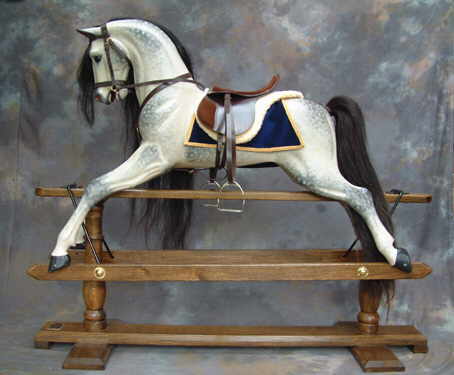 dapple rocking horse