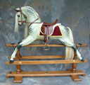 dappled rocking horse